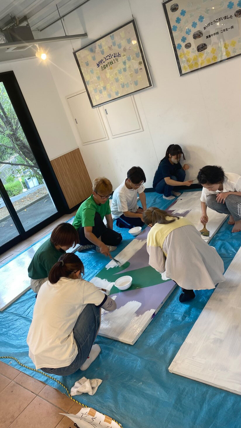 芸科祭に向けて準備を進めています