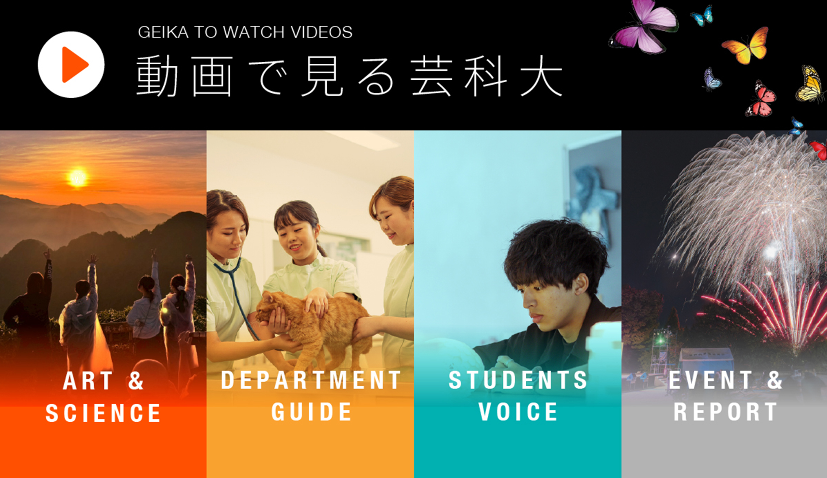 動画で見る芸科大